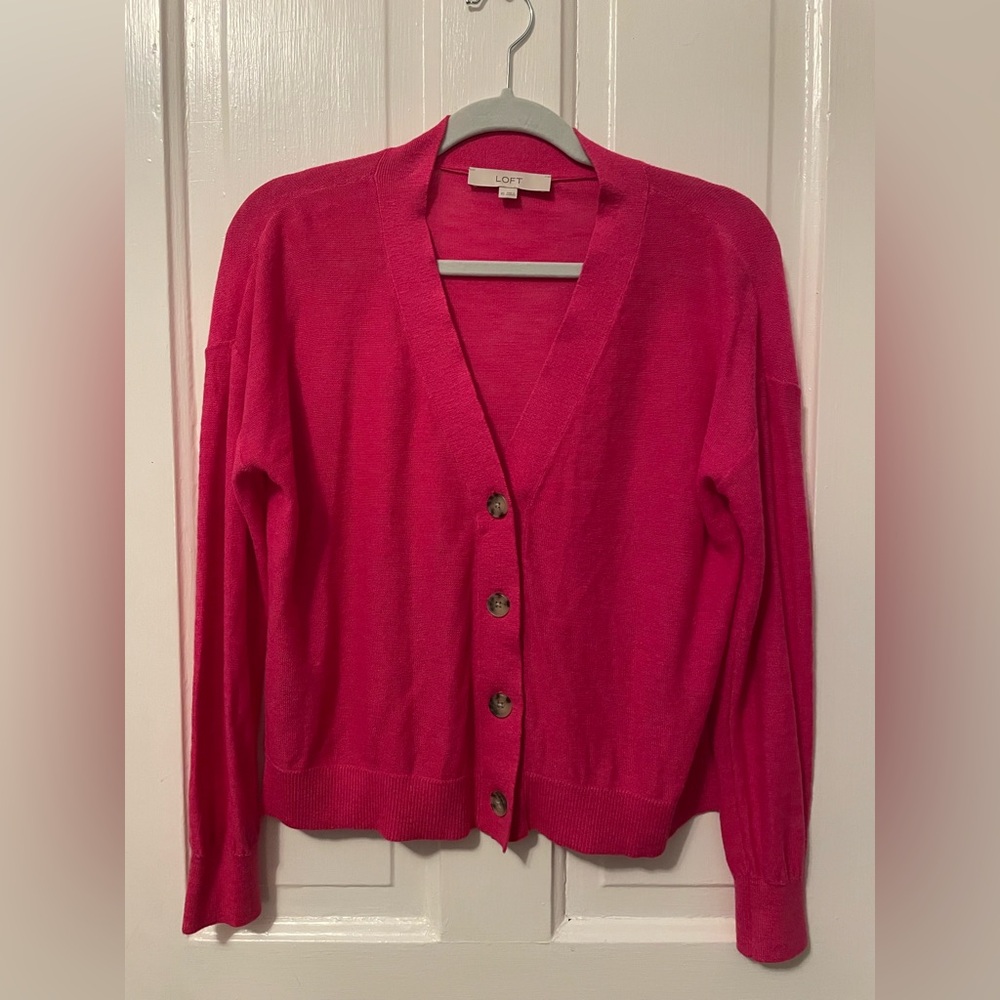 Hot Barbie Pink Cardigan